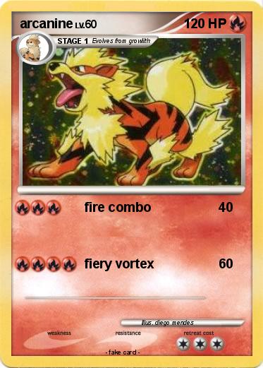 Pokemon arcanine