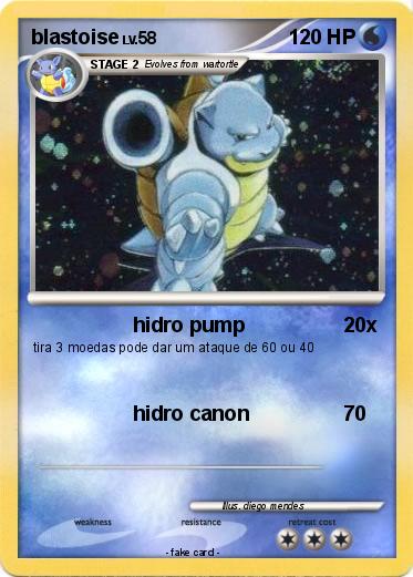 Pokemon blastoise