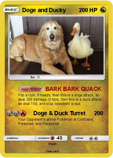 Pokemon Doge and Ducky