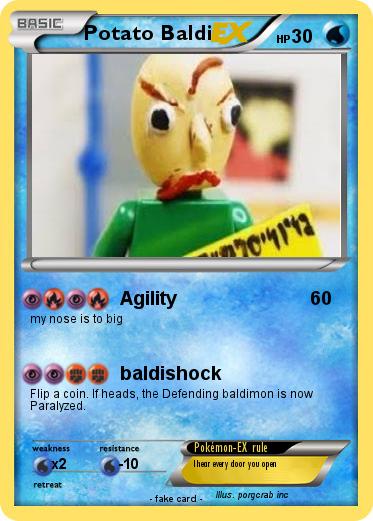 Pokemon Potato Baldi