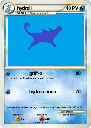 Pokemon hydroli