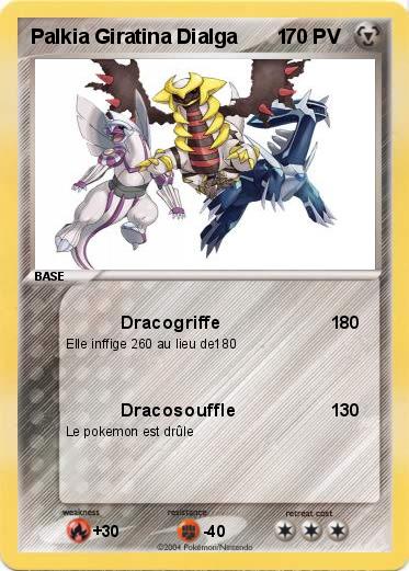 Pokemon Palkia Giratina Dialga       1  