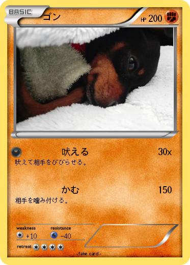 Pokemon ゴン