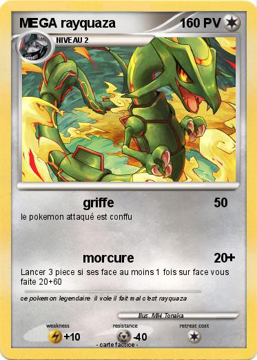 Pokemon MEGA rayquaza