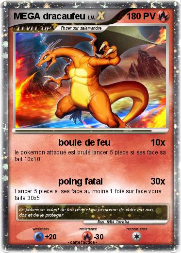 Pokemon MEGA dracaufeu