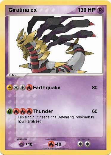 Pokemon Giratina ex