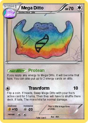 Pokemon Mega Ditto