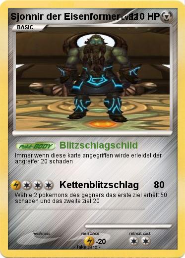 Pokemon Sjonnir der Eisenformer