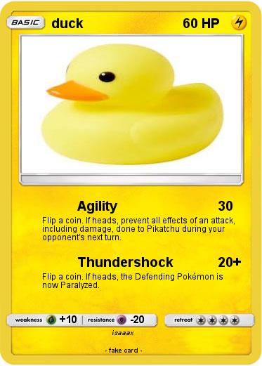 Pokemon duck