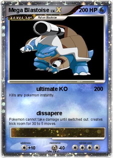 Pokemon Mega Blastoise