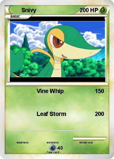 Pokemon Snivy