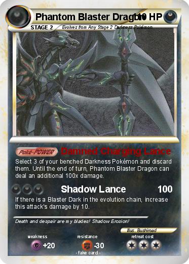 Pokemon Phantom Blaster Dragon