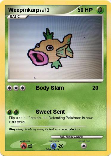 Pokemon Weepinkarp