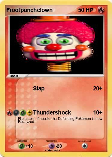 Pokemon Frootpunchclown