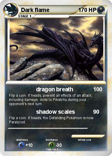 Pokemon Dark flame