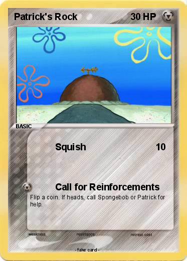 Pokemon Patrick's Rock