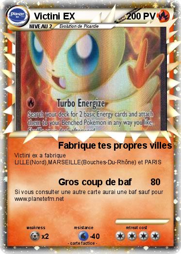 Pokemon Victini EX