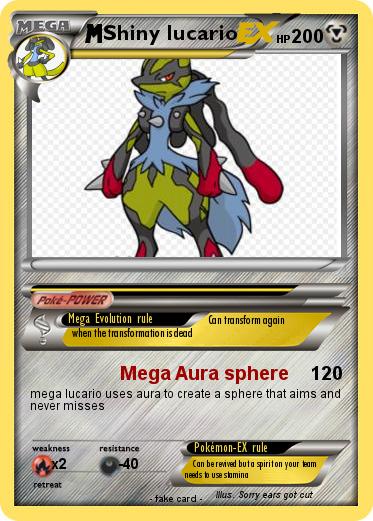 Pokemon Shiny lucario