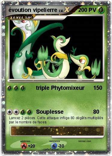 Pokemon évoution vipelierre