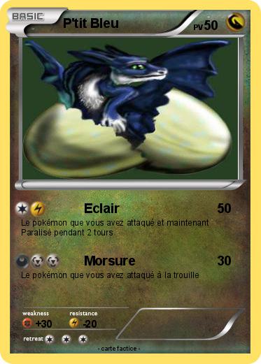 Pokemon P'tit Bleu