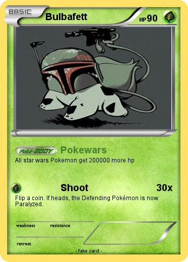 Pokemon Bulbafett