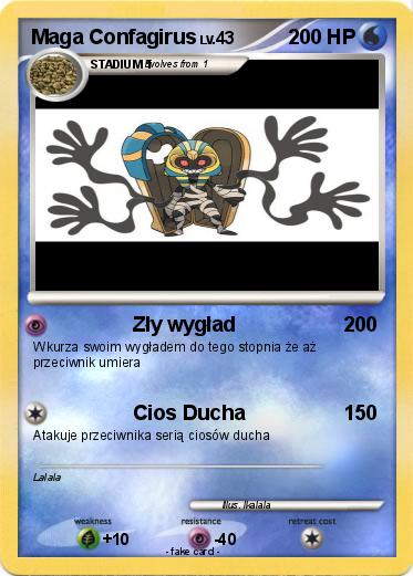 Pokemon Maga Confagirus