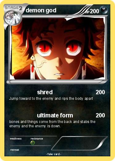 Pokemon demon god