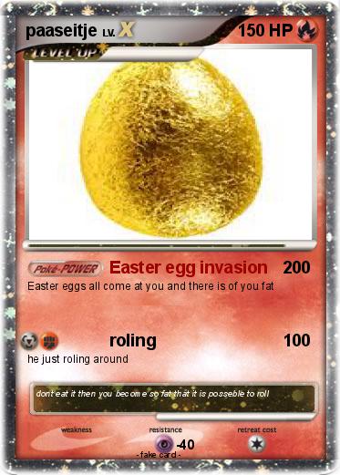 Pokemon paaseitje