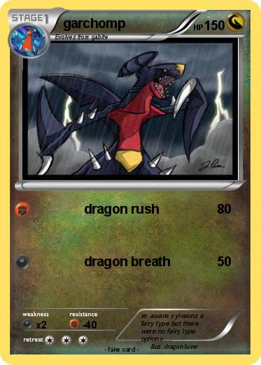 Pokemon garchomp
