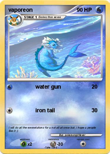 Pokemon vaporeon