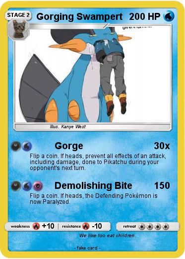 Pokemon Gorging Swampert