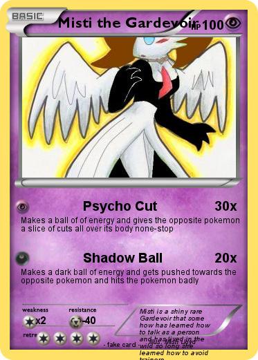 Pokemon Misti the Gardevoir