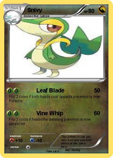 Pokemon Snivy