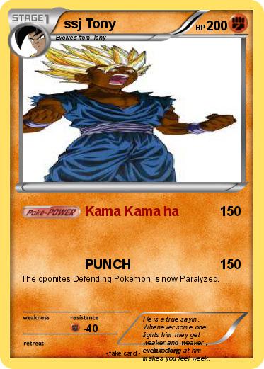 Pokemon ssj Tony