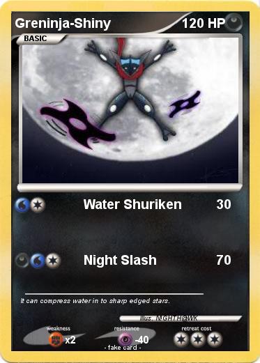Pokemon Greninja-Shiny