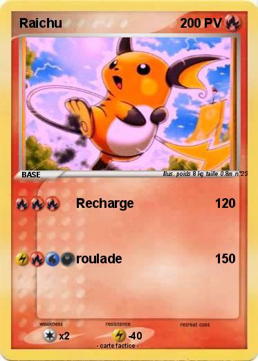 Pokemon Raichu