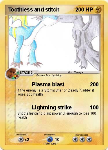 Pokemon Toothless and stitch