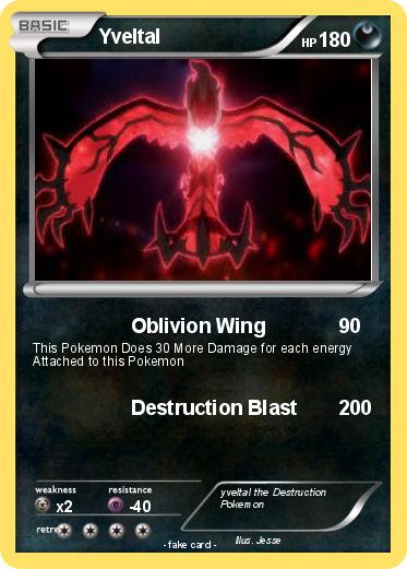 Pokemon Yveltal