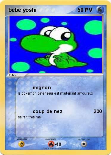 Pokemon bebe yoshi