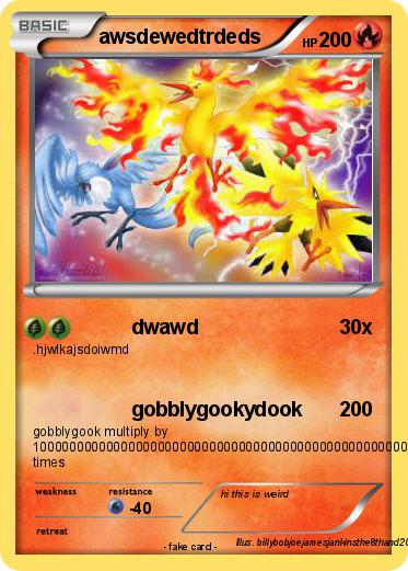 Pokemon awsdewedtrdeds