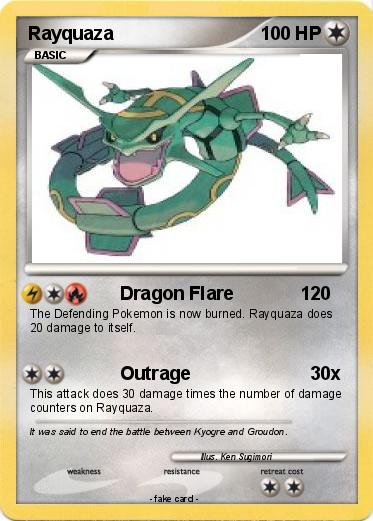 Pokemon Rayquaza