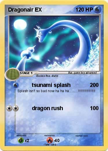 Pokemon Dragonair EX