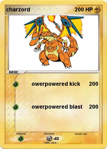 Pokemon charzord
