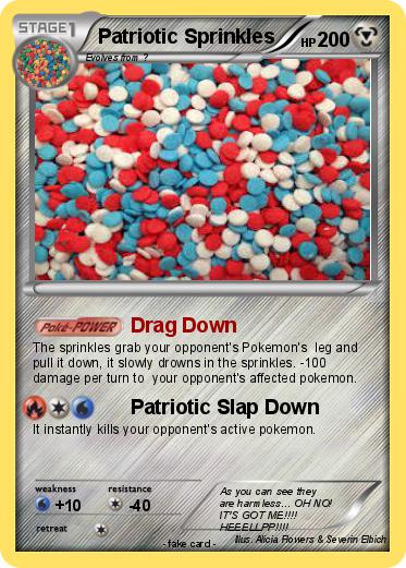 Pokemon Patriotic Sprinkles