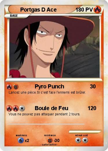 Pokemon Portgas D Ace
