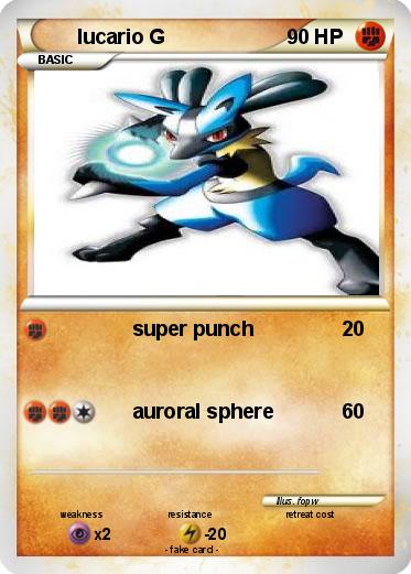 Pokemon lucario G