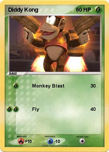 Pokemon Diddy Kong