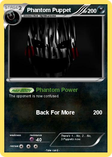 Pokemon Phantom Puppet