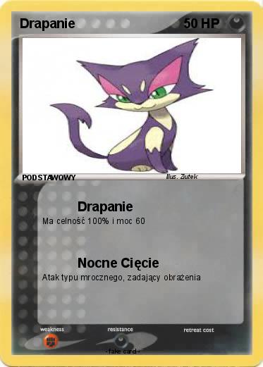 Pokemon Drapanie