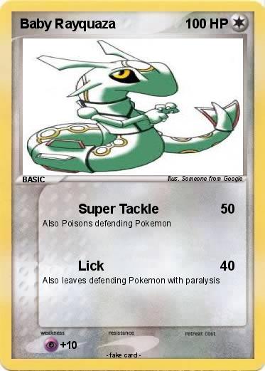 Pokemon Baby Rayquaza